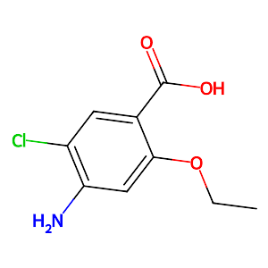 4-Amino-5-chloro-2-ethoxy benzoic acid,108282-38-8