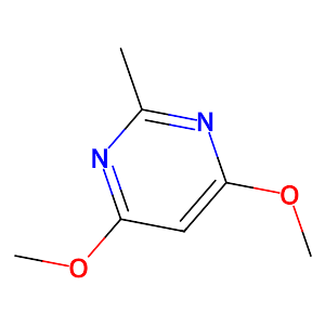 4,6-Dimethoxy-2-methylpyrimidine,13566-48-8