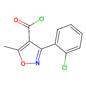 3-(2-Chlorophenyl)-5-methylisoxazole-4-carbonyl chloride,25629-50-9