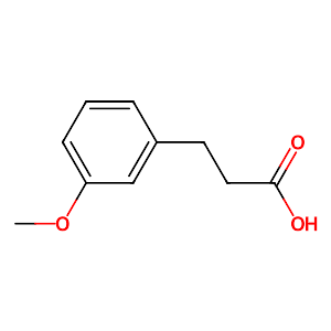 3-(3-Methoxyphenyl)propionic acid,10516-71-9