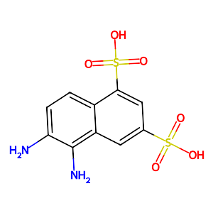 1,2-Diaminonaphthalene-5,7-disulfonic acid,73692-57-6