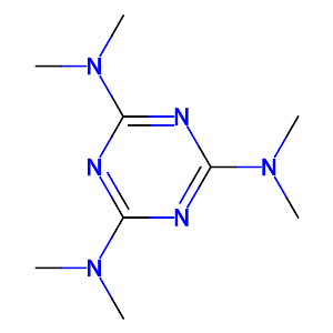 2,4,6-Tris(dimethylamino)-1,3,5-triazine,645-05-6