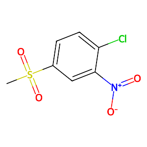 3-Nitro-4-chloro phenyl methyl sulfone,97-07-4