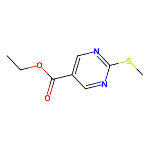 Ethyl 2-(methylthio)pyrimidine-5-carboxylate,73781-88-1