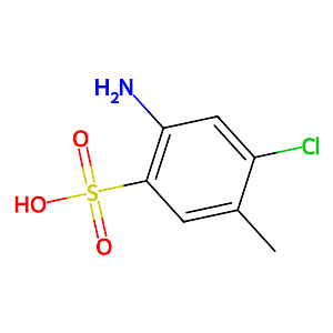 2-Amino-4-chloro-5-methylbenzenesulfonic acid,88-51-7