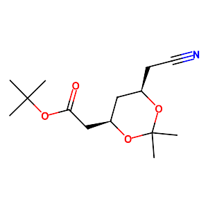 (4R,6R)-tert-Butyl-6-cyanomethyl-2,2-dimethyl-1,3-dioxane-4-acetate,125971-94-0