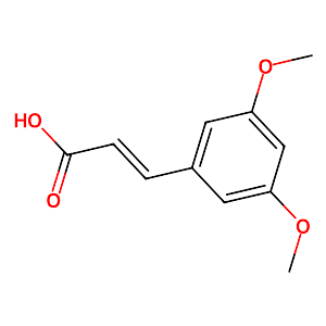 3,5-Dimethoxycinnamic acid,16909-11-8