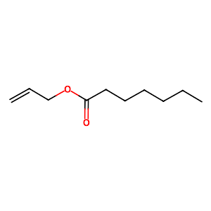 Allyl heptanoate,142-19-8