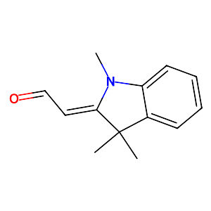 2-(1,3,3-Trimethylindolin-2-ylidene)acetaldehyde,84-83-3