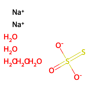 Sodium thiosulfate pentahydrate,10102-17-7