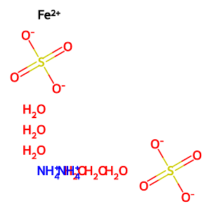 Ammonium iron(II) sulfate hexahydrate,7783-85-9
