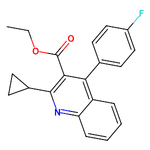 Ethyl 2-cyclopropyl-4-(4-fluorophenyl)-quinolyl-3-carboxylate,148516-11-4