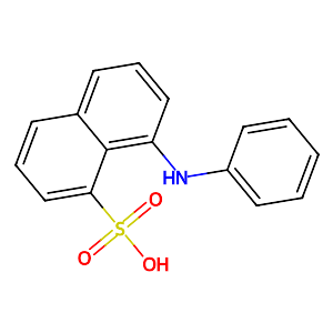 8-Anilino-1-naphthalenesulfonic acid,82-76-8