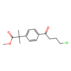 Methyl 4-(4-chloro-1-oxobutyl)-alfa,alfa-dimethylbenzene acetate,154477-54-0