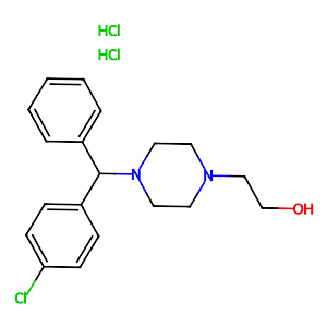 4-[(4-Chlorophenyl)phenylmethyl]-1-piperazineethanol 2HCl,164726-80-1
