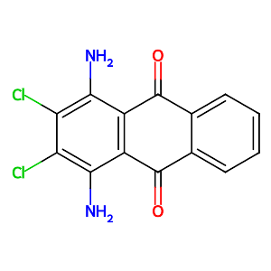 1,4-Diamino-2,3-dichloroanthraquinone,81-42-5