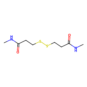 N,N'-Dimethyl-3,3'-dithiodipropionamide,999-72-4