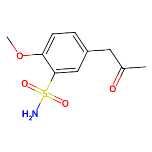 5-Acetonyl-2-methoxybenzene sulfonamide,116091-63-5