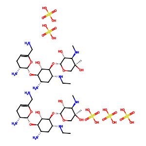 Netilmicin sulfate, 595ug/mg,56391-57-2