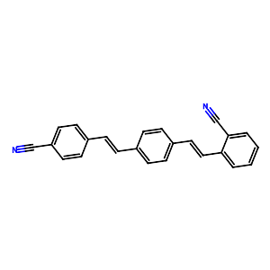 Fluorescent brightener ER-II, 1-(2-Cyanostyryl)-4-(4-cyanostyryl)benzene,13001-38-2