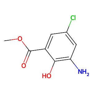 Methyl 3-amino-5-chloro-2-hydroxybenzoate,5043-81-2