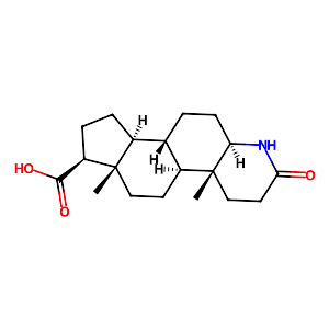 4-Aza-5alpha-androstan-3-one-17beta-carboxylic acid,103335-55-3