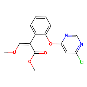 (E)-Methyl 2-(2-((6-chloropyrimidin-4-yl)oxy)phenyl)-3-methoxyacrylate,131860-97-4