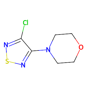 3-Chloro-4-morpholin-4-yl-1,2,5-thiadiazole,30165-96-9