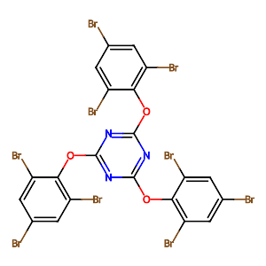 2,4,6-Tris-(2,4,6-tribromophenoxy)-1,3,5-triazine,25713-60-4