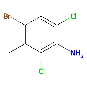 4-Bromo-2,6-dichloro-3-methylaniline,62406-68-2