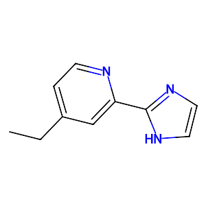 Pyridine,4-ethyl-2-(1H-imidazol-2-yl)-,1416711-55-1