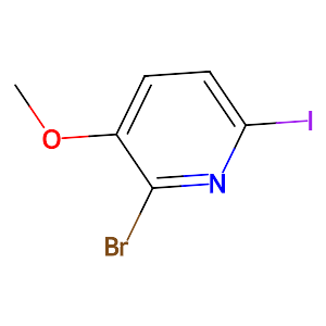 2-Bromo-6-iodo-3-methoxypyridine,321535-37-9