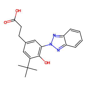 3-(3-(2H-Benzo[d][1,2,3]triazol-2-yl)-5-(tert-butyl)-4-hydroxyphenyl)propanoic acid,84268-36-0