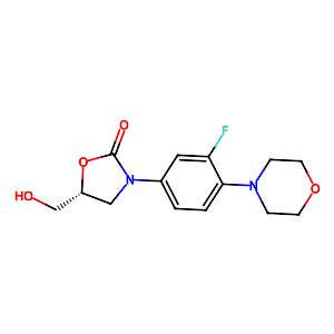 3-(3-Fluoro-4-(4-morpholinyl)phenyl)-5-hydroxymethyl-(5R)-2-oxazolidione,168828-82-8