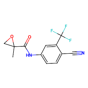N-[4-Cyano-3-(trifluoromethyl)phenyl]methacrylamide epoxide,90357-51-0