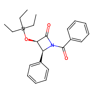 (3R,4S)-1-Benzoyl-4-phenyl-3-[(triethylsilyl)oxy]-2-azetidinone,149249-91-2