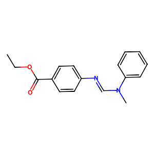 N-(Ethoxycarbonylphenyl)-N'-methyl-N'-phenyl formamidine,57834-33-0