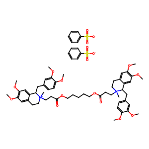 Atracurium besylate, mixture of isomers,64228-81-5