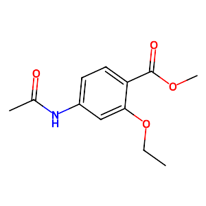 Methyl 4-acetamido-2-ethoxybenzoate,59-06-3