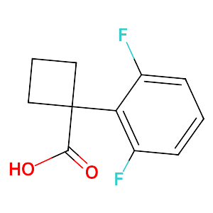 1-(2,6-Difluorophenyl)cyclobutanecarboxylic acid,1215754-00-9