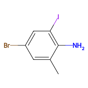 4-Bromo-2-iodo-6-methylbenzenamine,922170-67-0