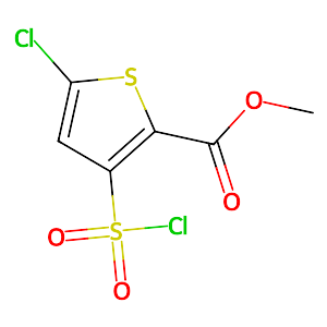 Methyl-5-chloro-3-chlorosulfonyl-2-thiophene carboxylate,126910-68-7