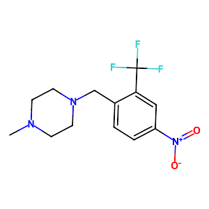 1-Methyl-4-(4-nitro-2-(trifluoromethyl)benzyl)piperazine,694499-24-6