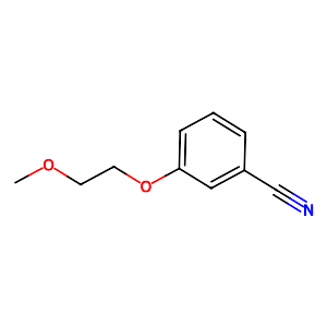 3-(2-Methoxyethoxy)benzonitrile,80407-67-6