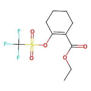 Ethyl 2-(trifluoromethyl sulfonyloxy)-1-cyclohexene-1-carboxylate,122135-83-5