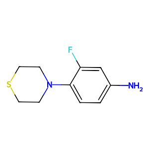 3-Fluoro-4-thiomorpholin-4-ylaniline,237432-11-0
