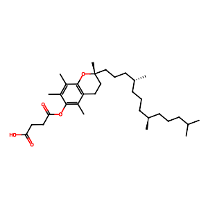 D-alpha-Tocopherol succinate,4345-03-3