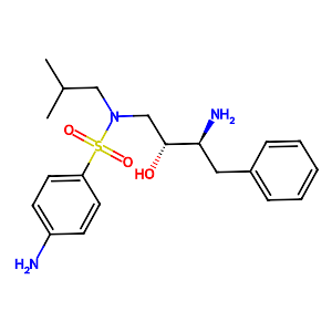 4-Amino-N-((2R,3S)-3-amino-2-hydroxy-4-phenylbutyl)-N-isobutylbenzenesulfonamide,169280-56-2