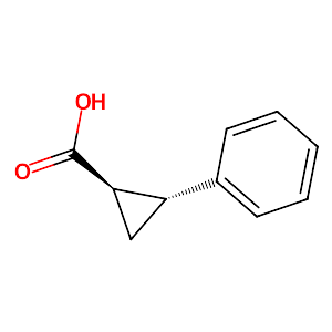 trans-2-Phenyl-1-cyclopropanecarboxylic acid,939-90-2