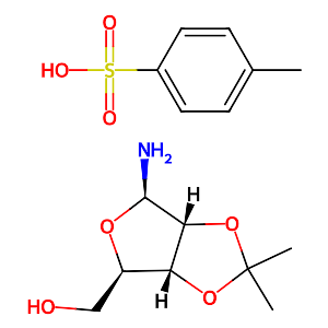2,3-O-Isopropylidene-beta-D-ribofuranosylamine p-toluenesulfonate salt,29836-10-0